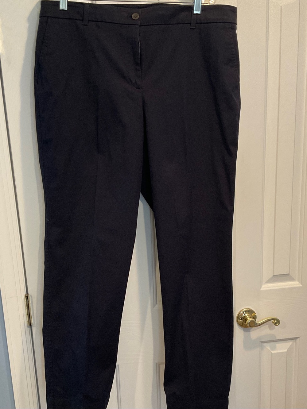 Talbots Navy Straight Leg Pants